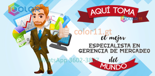 Especialista en gerencia de mercadeo