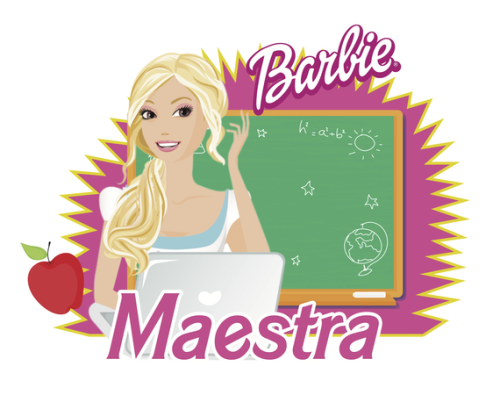 PLAYERA MAESTRA BARBIE
