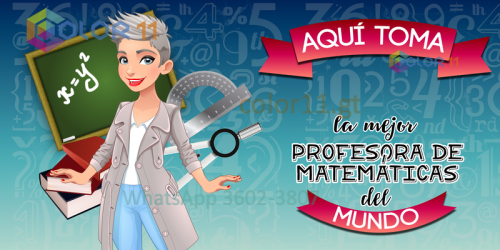 Profesora de matemáticas